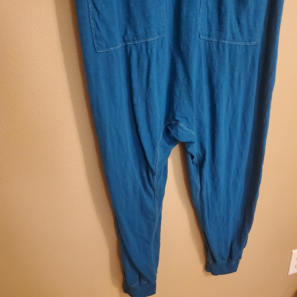 NATURAL LIFE Charlie Blue Oversized Vneck Short Sleeve Loungewear Pj's Jumper M - Picture 3 of 10